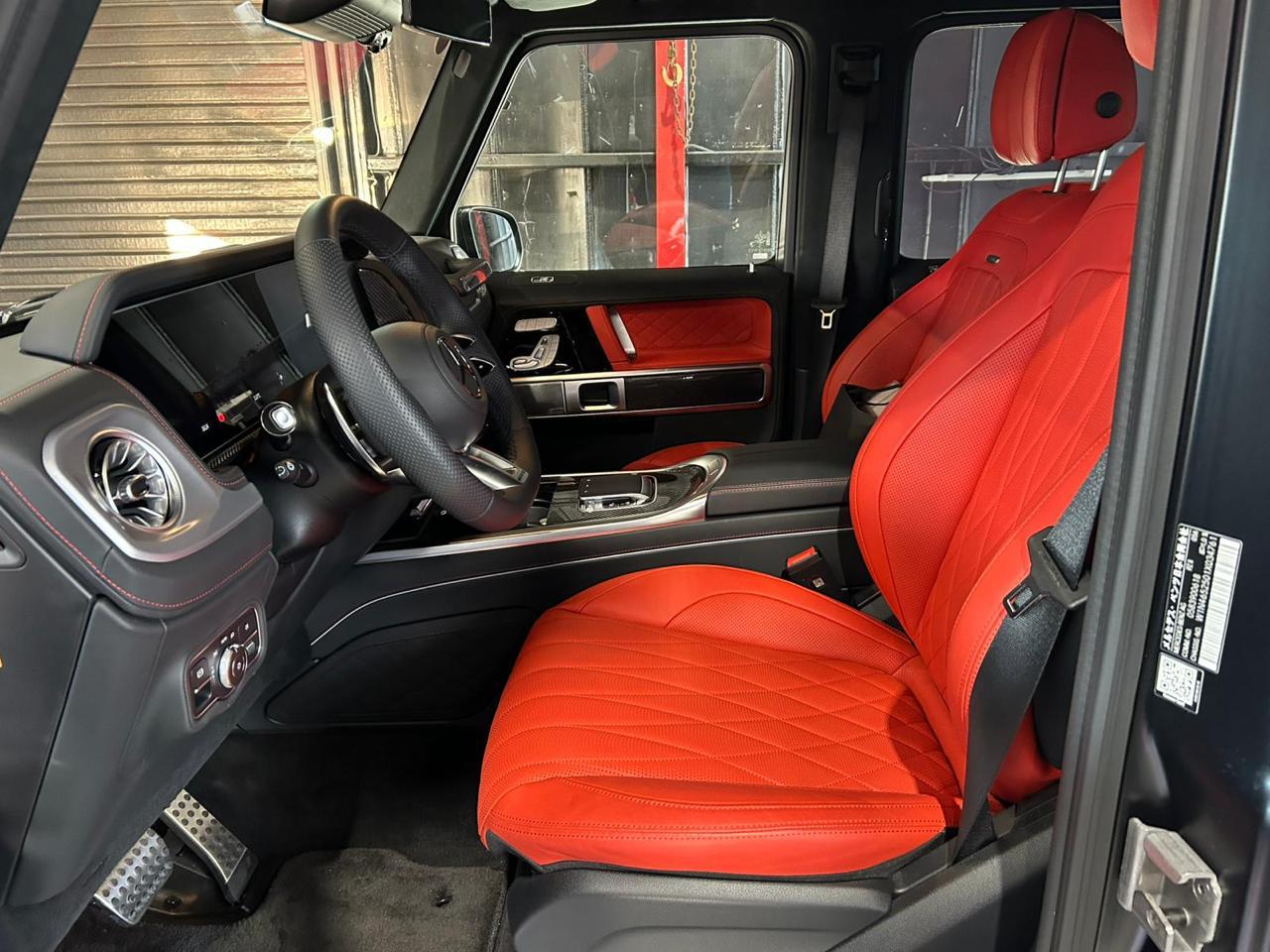 G63 red seats